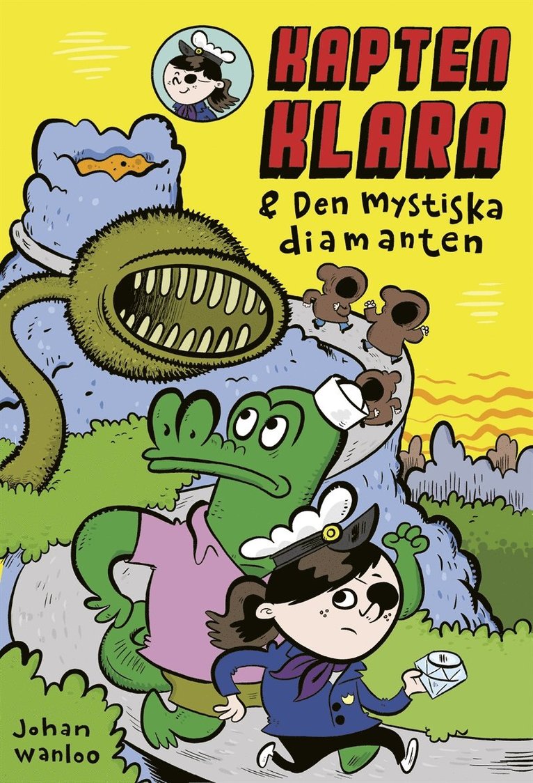 Johan Wanloo - Kapten Klara & den mystiska diamanten, Ljudbok