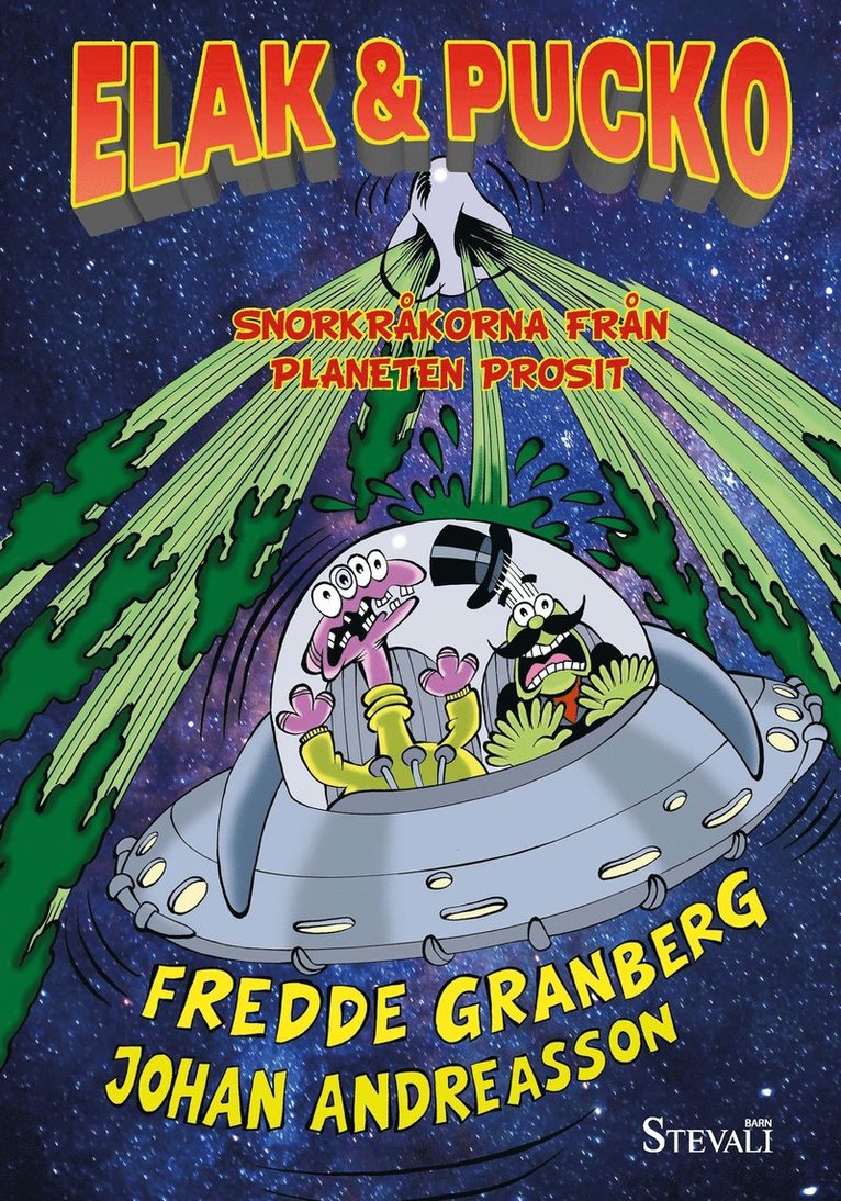 Fredde Granberg - Elak & Pucko - Snorkråkorna från planeten Prosit, Ljudbok