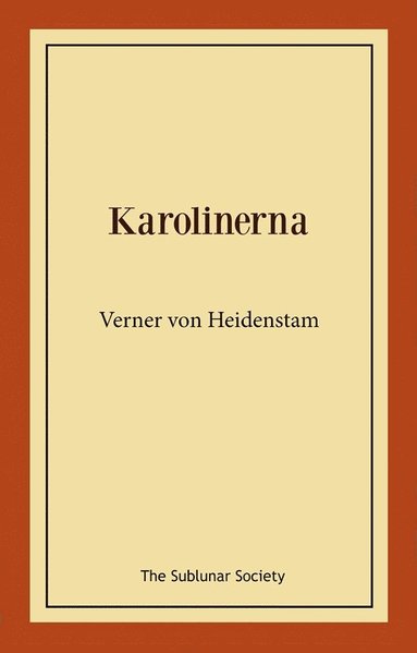 Verner von Heidenstam Karolinerna