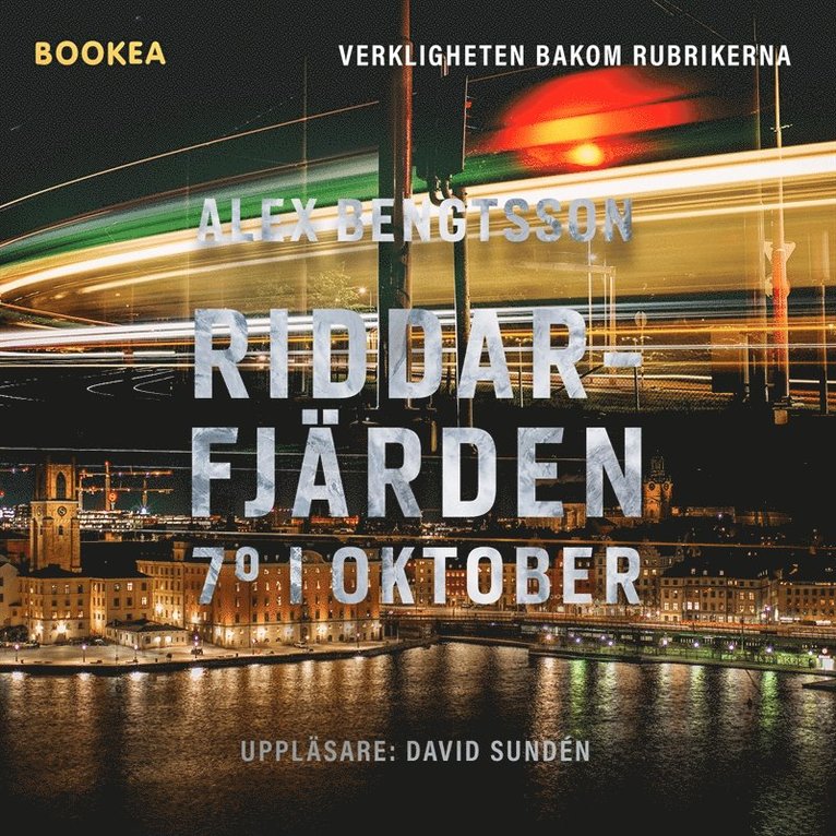 Alex Bengtsson - Riddarfjärden 7° i oktober, Ljudbok