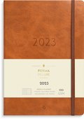 Kalender 2023 Stor Veckokalender Forma Deluxe brun