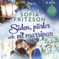 Siden, prlor och vit marsipan