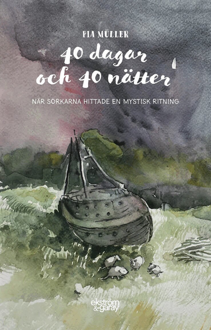 Pia Müller - 40 dagar och 40 nätter: när sorkarna hittade en mystisk ritning, Häftad