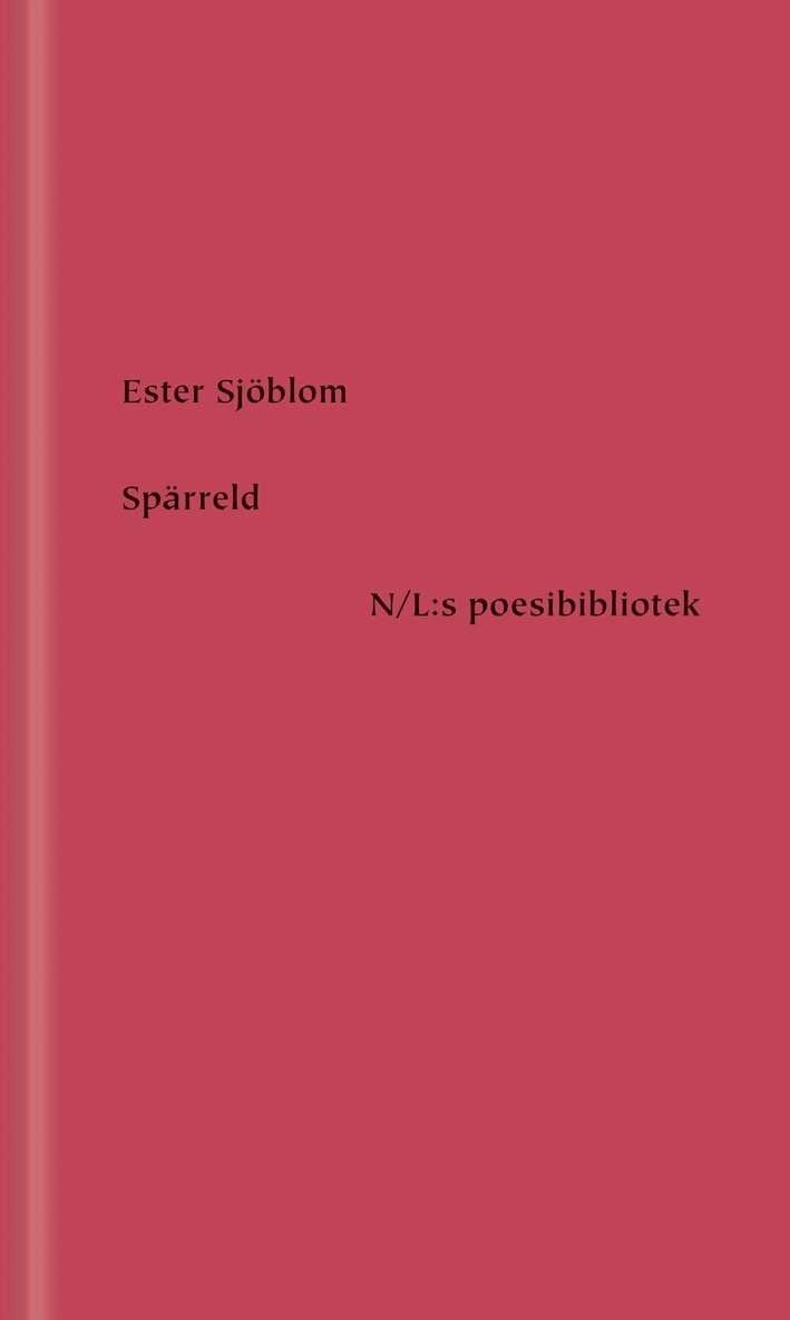 Ester Sjöblom - Spärreld, E-bok