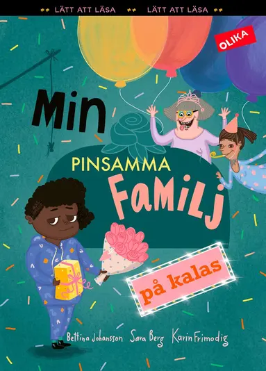 Sara Berg, Karin Frimodig - Min pinsamma familj på kalas, Inbunden