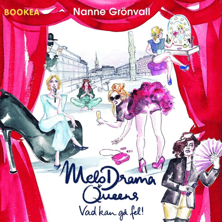 Nanne Grönvall - MeloDrama Queens : vad kan gå fel!, Ljudbok
