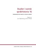 Studier i svensk sprkhistoria 16