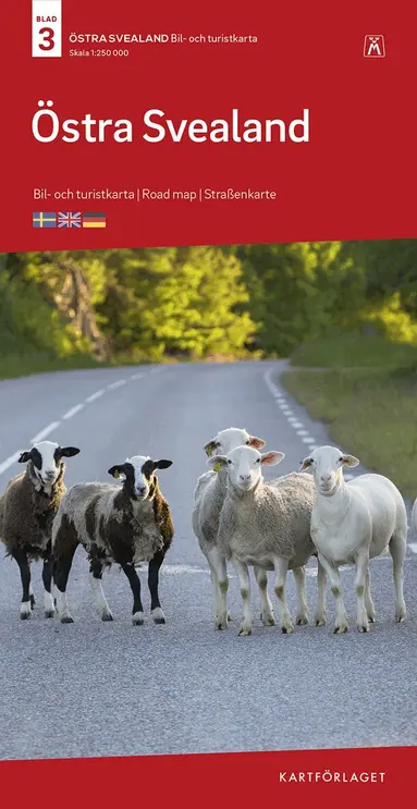 Östra Svealand Bil & Turistkarta Nr 3 : Skala 1:250.000, Övrigt