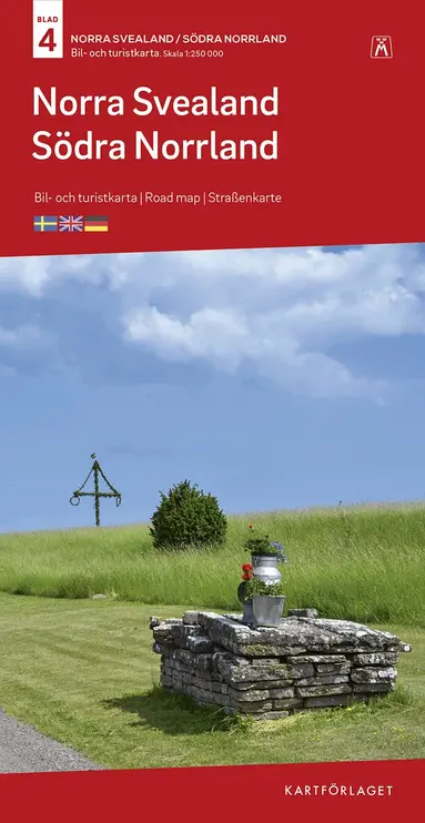 Norra Svealand-Södra Norrland B&T Nr 4 : Skala 1:250.000, Övrigt