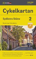 Cykelkartan Blad 2 Sydöstra Skåne 2023-2025