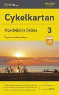 Cykelkartan Blad 3 Nordv�stra Sk�ne 2023-2025