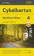 Cykelkartan Blad 4 Nord�stra Sk�ne 2023-2025