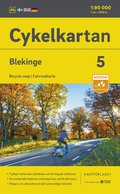 Cykelkartan Blad 5 Blekinge 1:90000