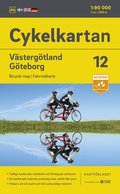 Cykelkartan Blad 12 Vstergtland/Gteborg 2023-2025