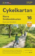 Cykelkartan Blad 16 Norra Smlandskusten 2023-2025