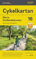 Cykelkartan Blad 16 Norra Sm�landskusten 2023-2025