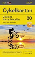 Cykelkartan Blad 20 Dalsland/Norra Bohusln 2023-2025