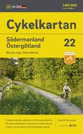 Cykelkartan Blad 22 S�dermanland/�sterg�tland 2023-2025