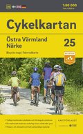 Cykelkartan Blad 25 �stra V�rmland/N�rke 2023-2025