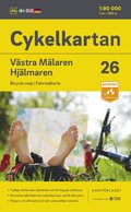 Cykelkartan Blad 26 V:a M�laren/Hj�lmaren 2023-2025