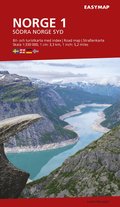 Sdra Norge 1 syd EasyMap, 1:320 000