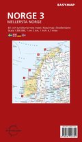 Mellersta Norge 3 EasyMap, 1:300 000