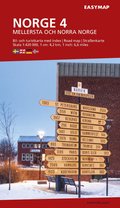 Mellersta och N. Norge 4 EasyMap, 1:420 000