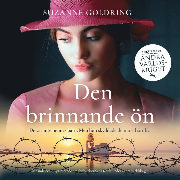 Suzanne Goldring - Den brinnande ön, Ljudbok