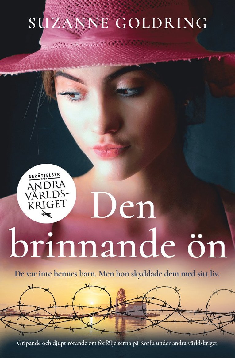 Suzanne Goldring - Den brinnande ön, E-bok