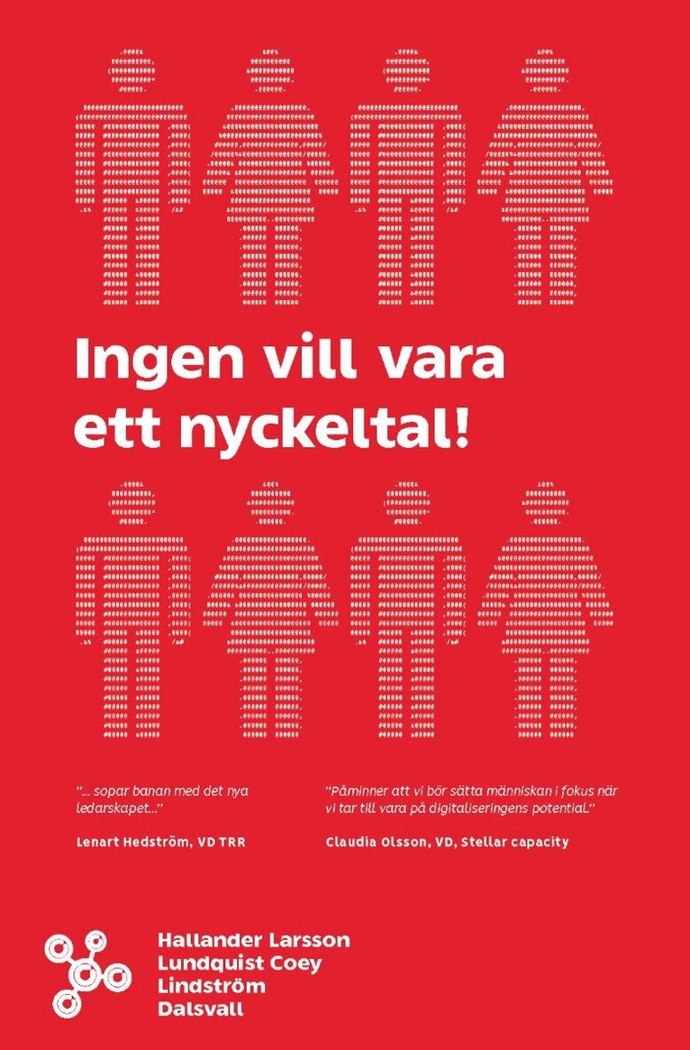 Magnus Dalsvall, Marie Hallander Larsson, Kjell Lindström, Åsa Lundquist Coey - Ingen vill vara ett nyckeltal!, Häftad