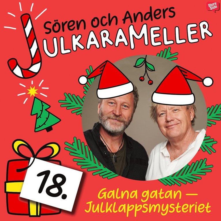 Sören Olsson, Anders Jacobsson - Galna gatan - Julklappsmysteriet, Ljudbok