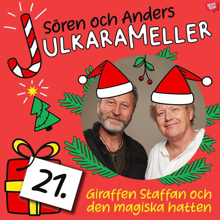 Sören Olsson, Anders Jacobsson - Giraffen Staffan och den magiska hatten, Ljudbok