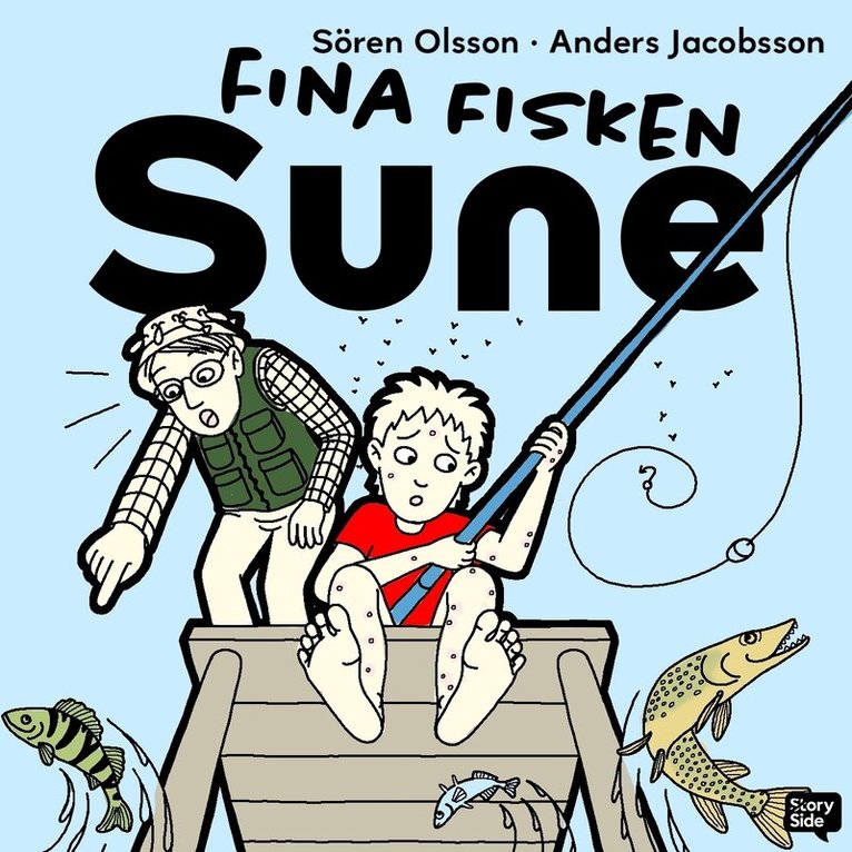Sören Olsson, Anders Jacobsson - Fina fisken, Sune, Ljudbok