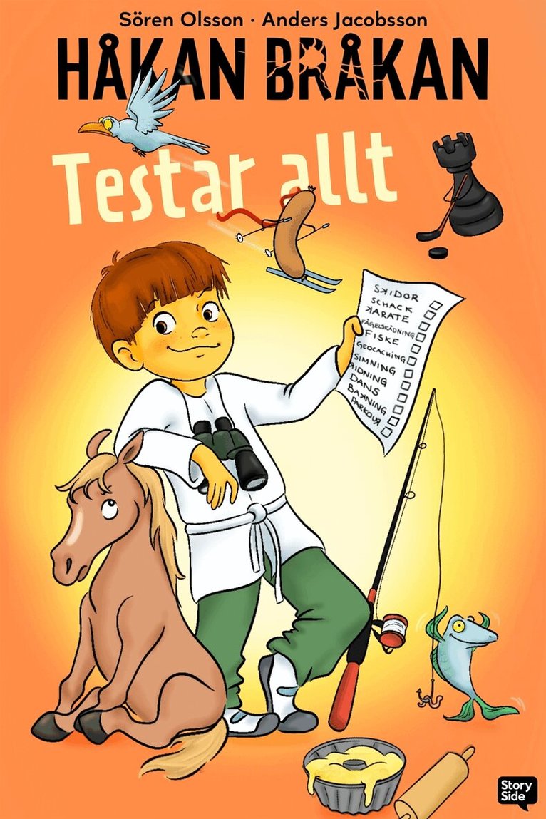 Sören Olsson, Anders Jacobsson - Håkan Bråkan testar allt, E-bok
