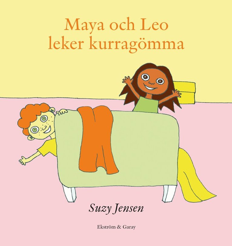 Suzy Jensen - Maya och Leo leker kurragömma, Kartonnage