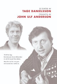 25 dikter av Tage Danielsson : tonsatta av John Ulf Anderson