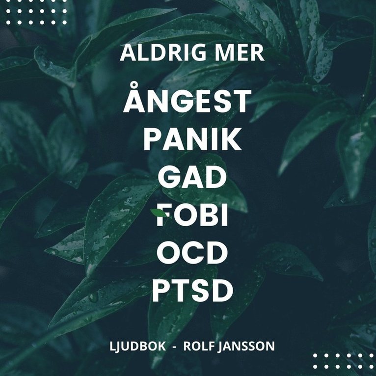 Rolf Jansson - Släpp ångest, panik och katastroftankar, Ljudbok