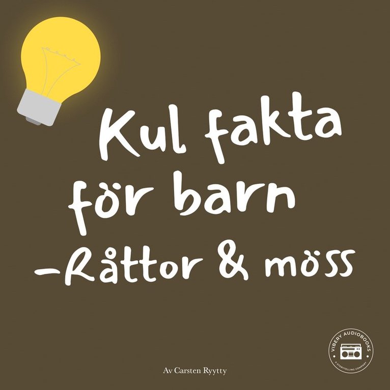 Carsten Ryytty - Kul fakta för barn: Råttor och möss, Ljudbok