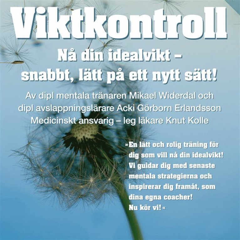 Mikael Widerdal, Acki Görborn Erlandsson - Viktkontroll, Ljudbok
