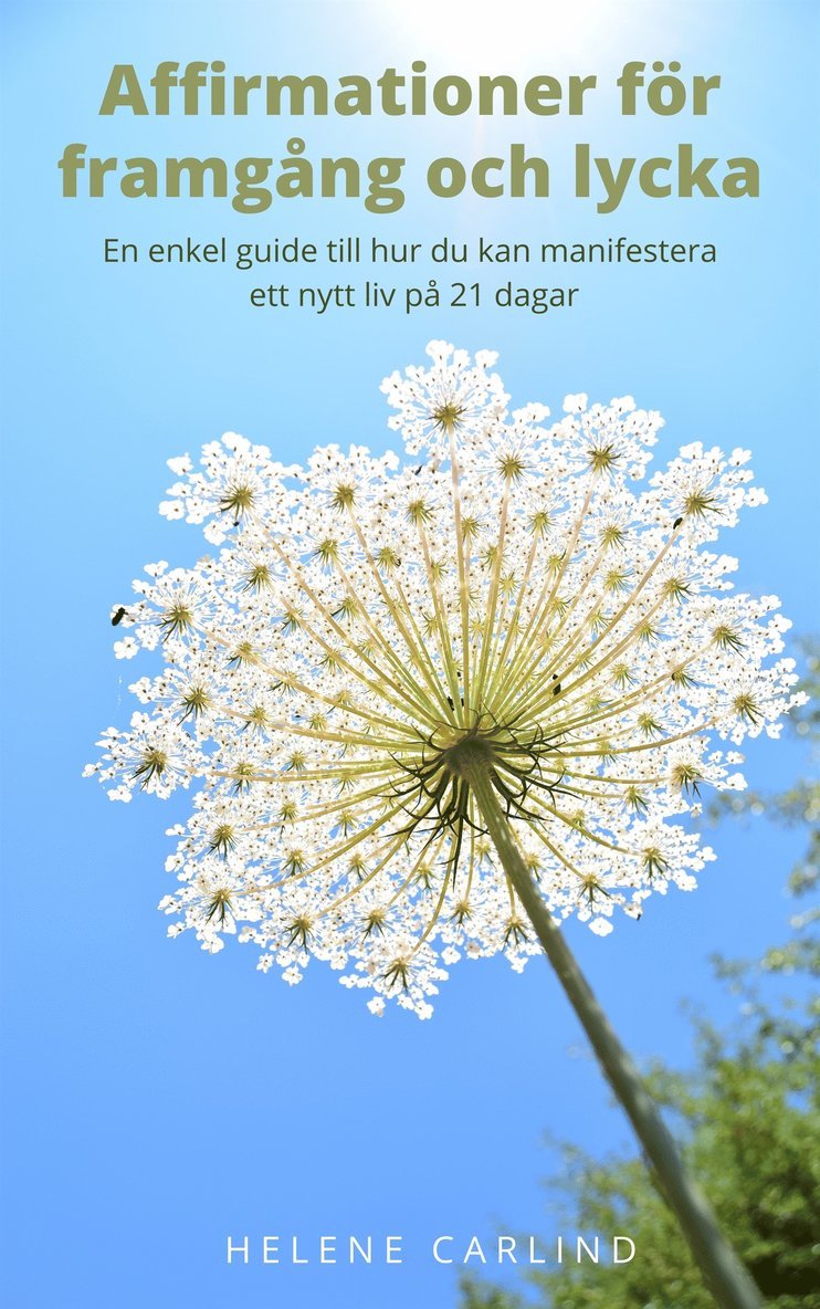 Helene Carlind - Affirmationer för framgång och lycka - En enkel guide till hur du kan manifestera ett nytt liv på 21 dagar, E-bok