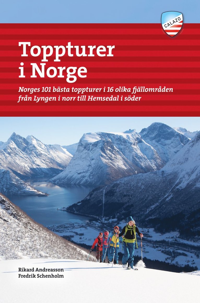 Fredrik Schenholm, Rikard Andreasson - Toppturer i Norge, Häftad