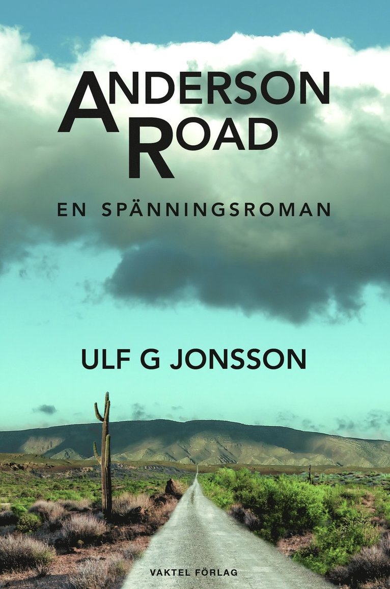 Ulf G. Jonsson - Anderson Road : en spänningsroman, Kartonnage