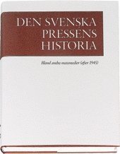 e-Bok Den svenska pressens historia, band IV