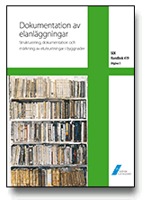 SEK Handbok 419 - Dokumentation av elanläggningar - Strukturering, dokumentation och märkning av elutrustningar i byggnader, Häftad