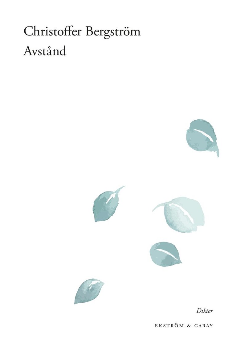 Christoffer Bergström - Avstånd, Häftad
