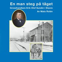 En man steg på tåget
