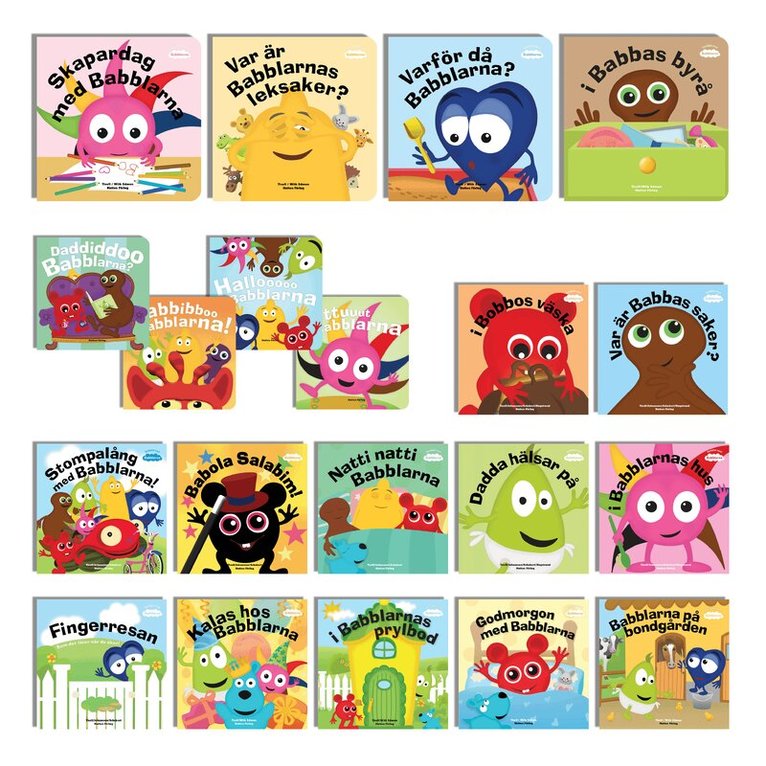Babblarna - stora bokpaketet, Kartonnage
