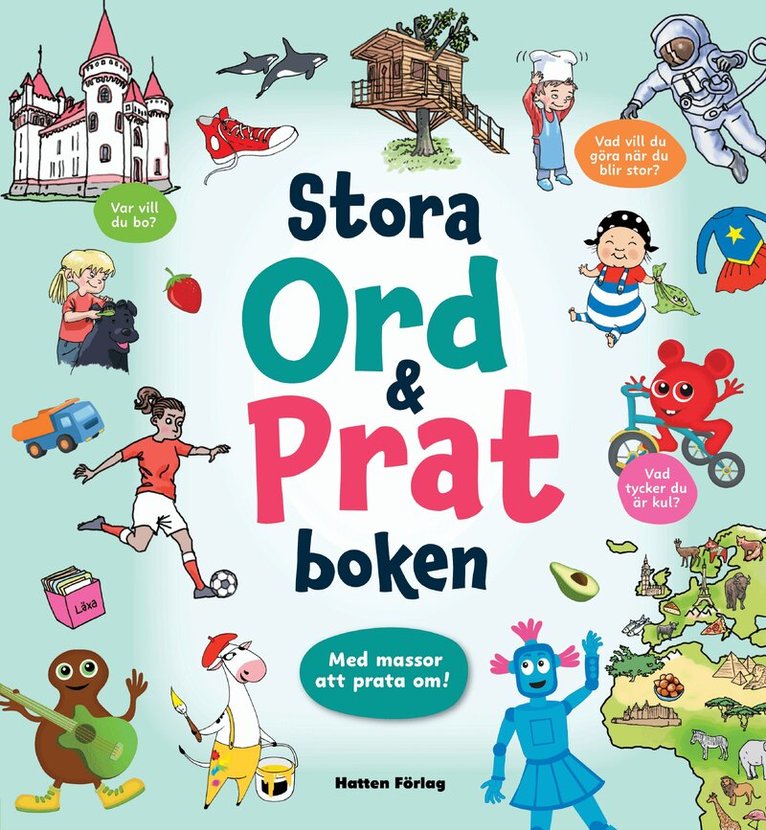 Elvira Ashby - Stora ord & pratboken, Inbunden