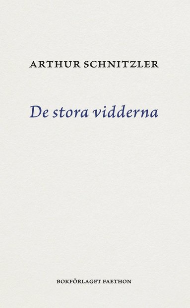 De stora vidderna : tragikomedi i fem akter