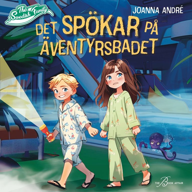 Joanna André - Det spökar på äventyrsbadet, Ljudbok